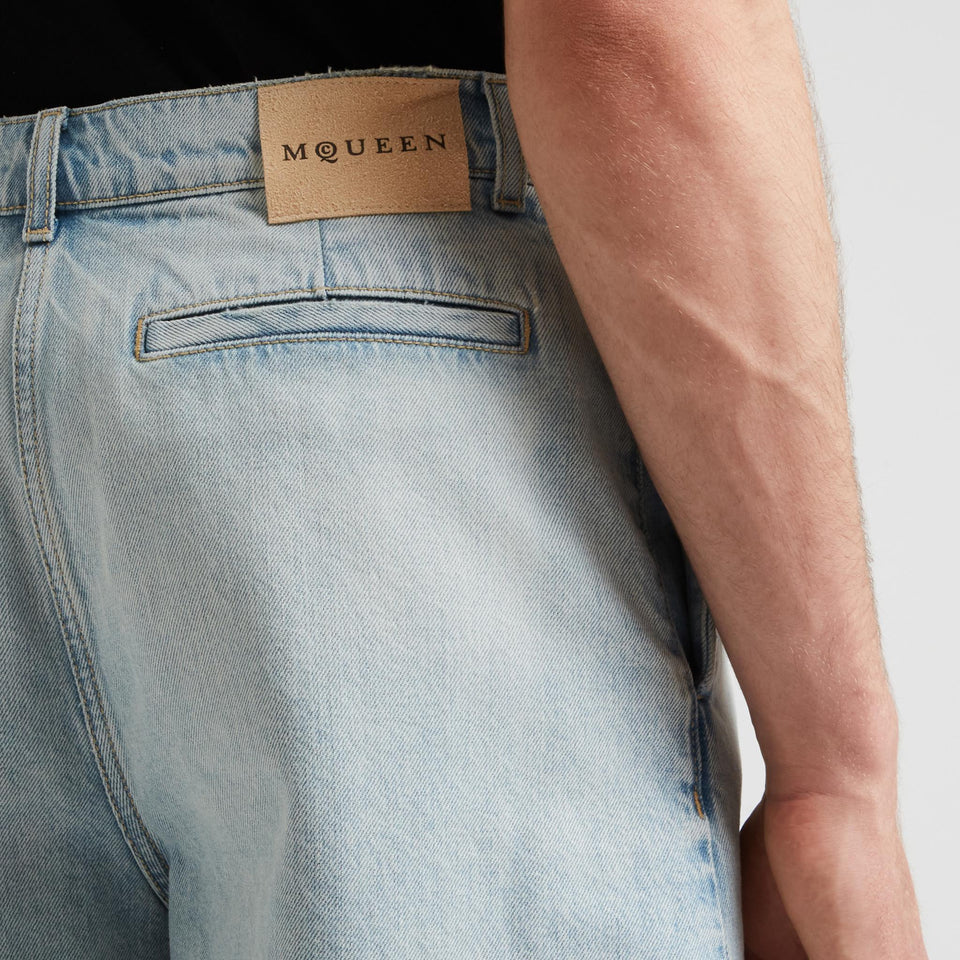 Shorts in denim azzurri