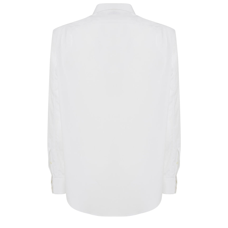 Camicia in cotone bianca