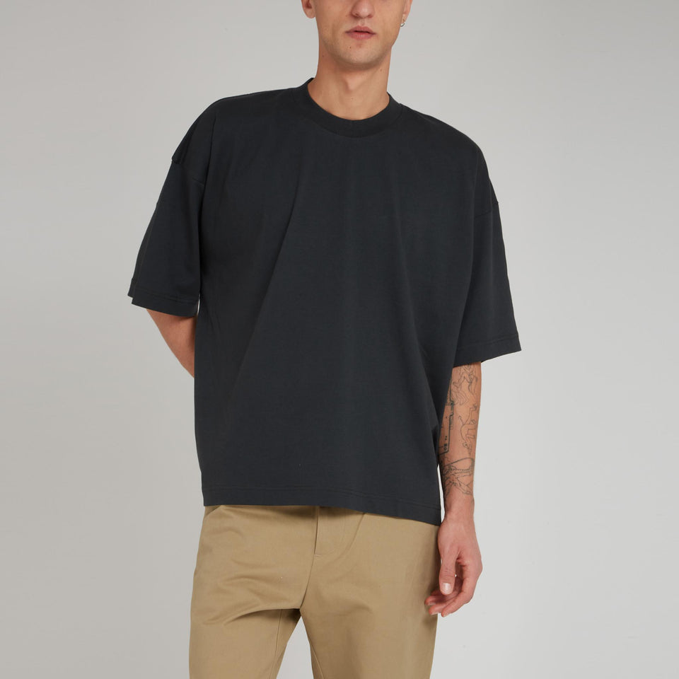 T-shirt in cotone grigia