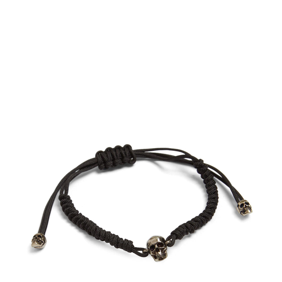 Bracciale in nylon nero - GIO MORETTI