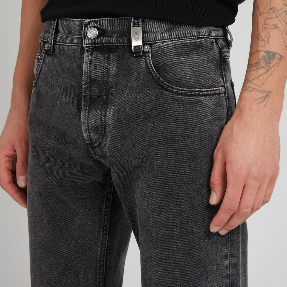 Jeans in denim grigi