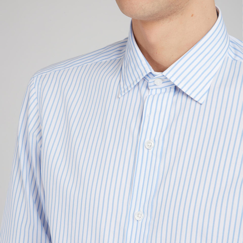 Camicia in cotone azzurra - GIO MORETTI