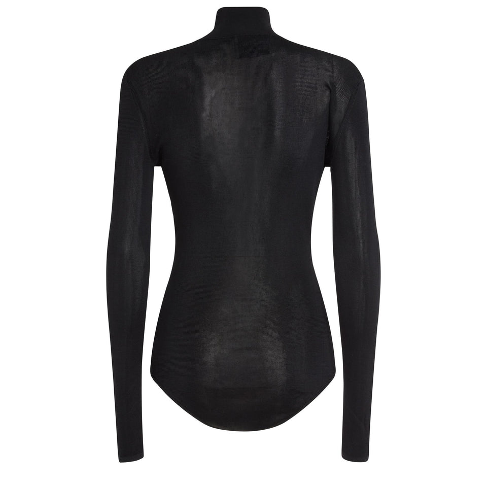 Body in tessuto nero