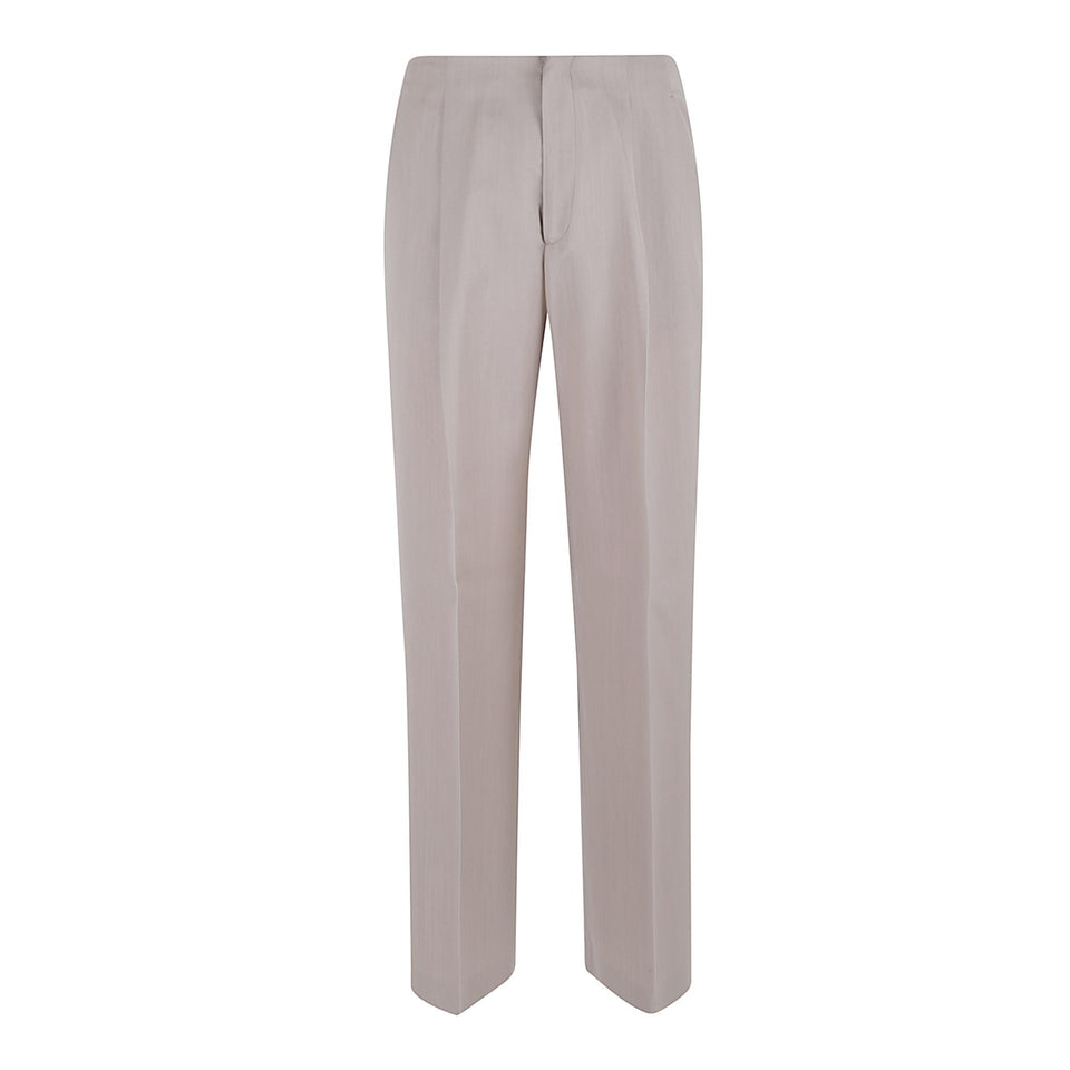 Pantalone in lana rosa 0314 66380186 ALBERTA FERRETTI
