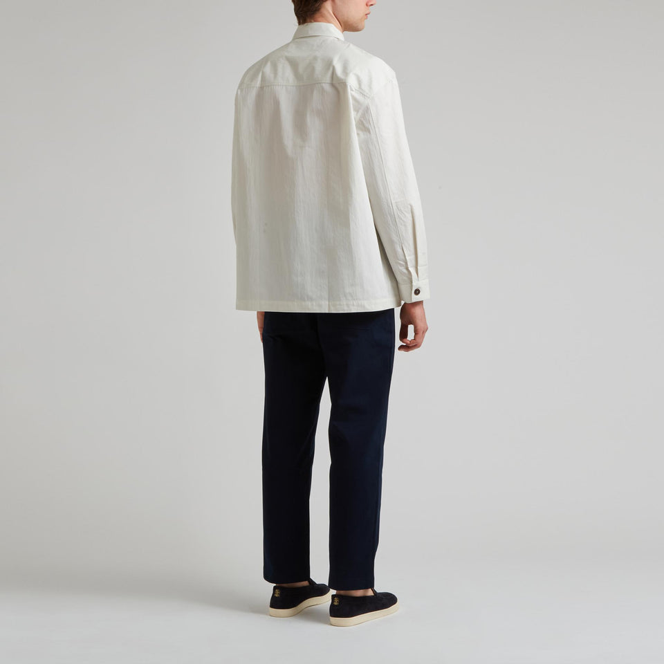 Camicia in cotone bianca