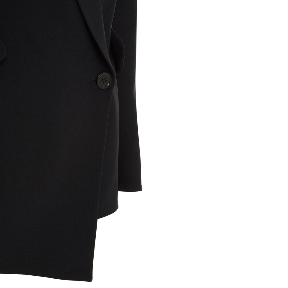 Giacca in tessuto nera - GIO MORETTI