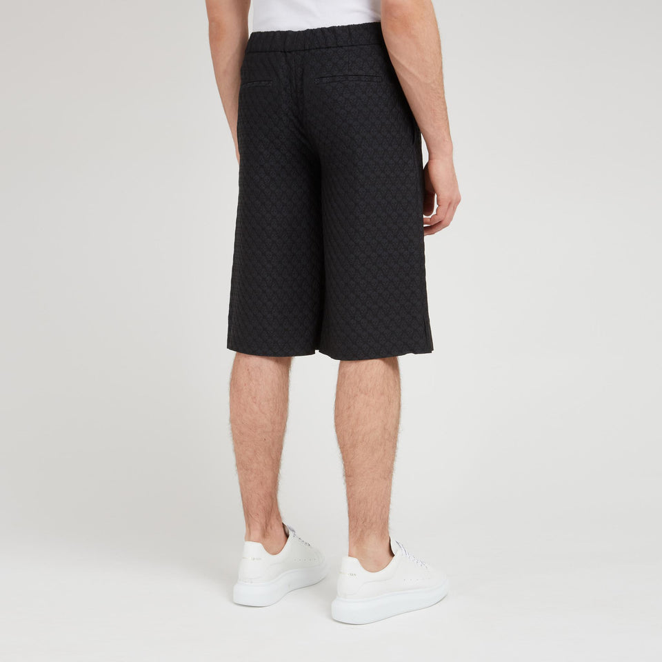 Shorts in tessuto neri