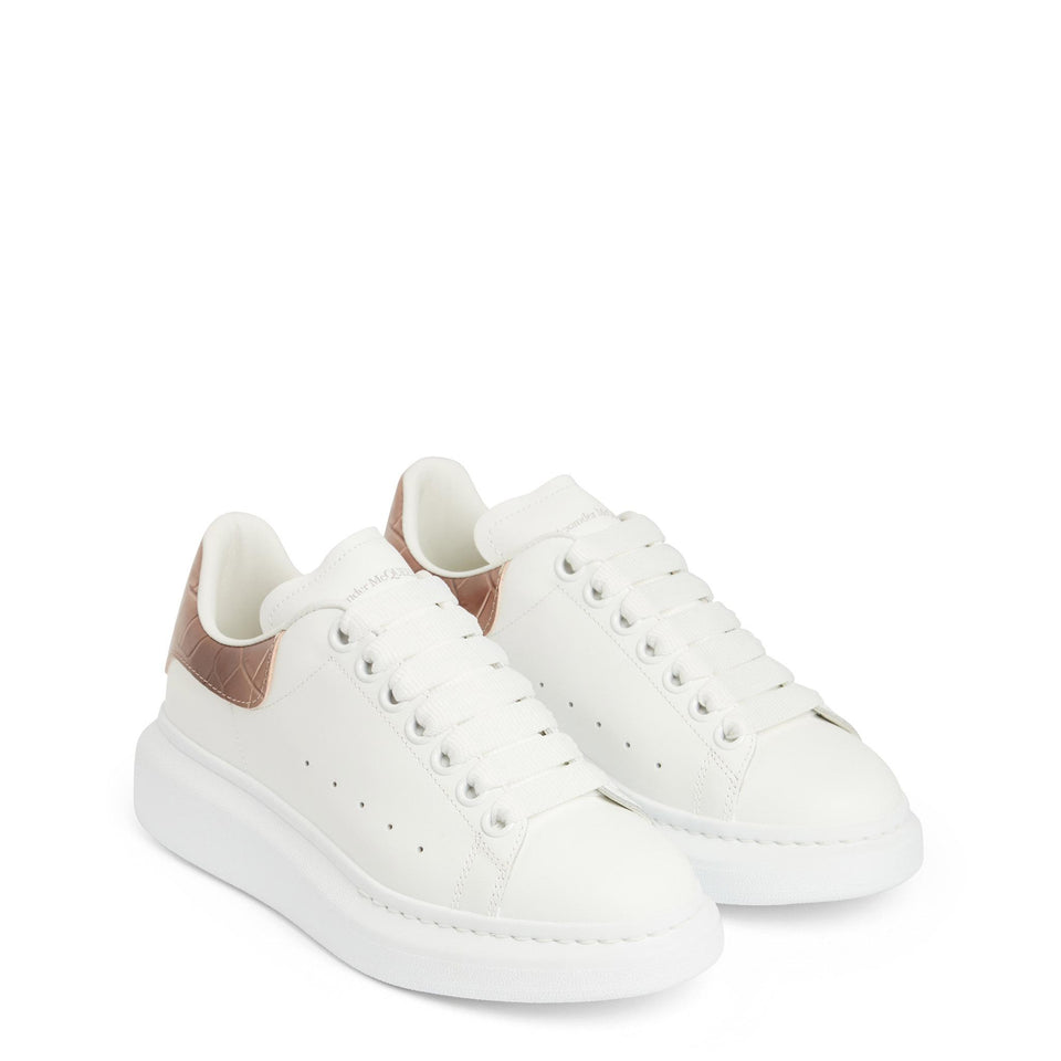 Sneakers oversize in pelle bianca 553770 WICG69886 ALEXANDER MCQUEEN