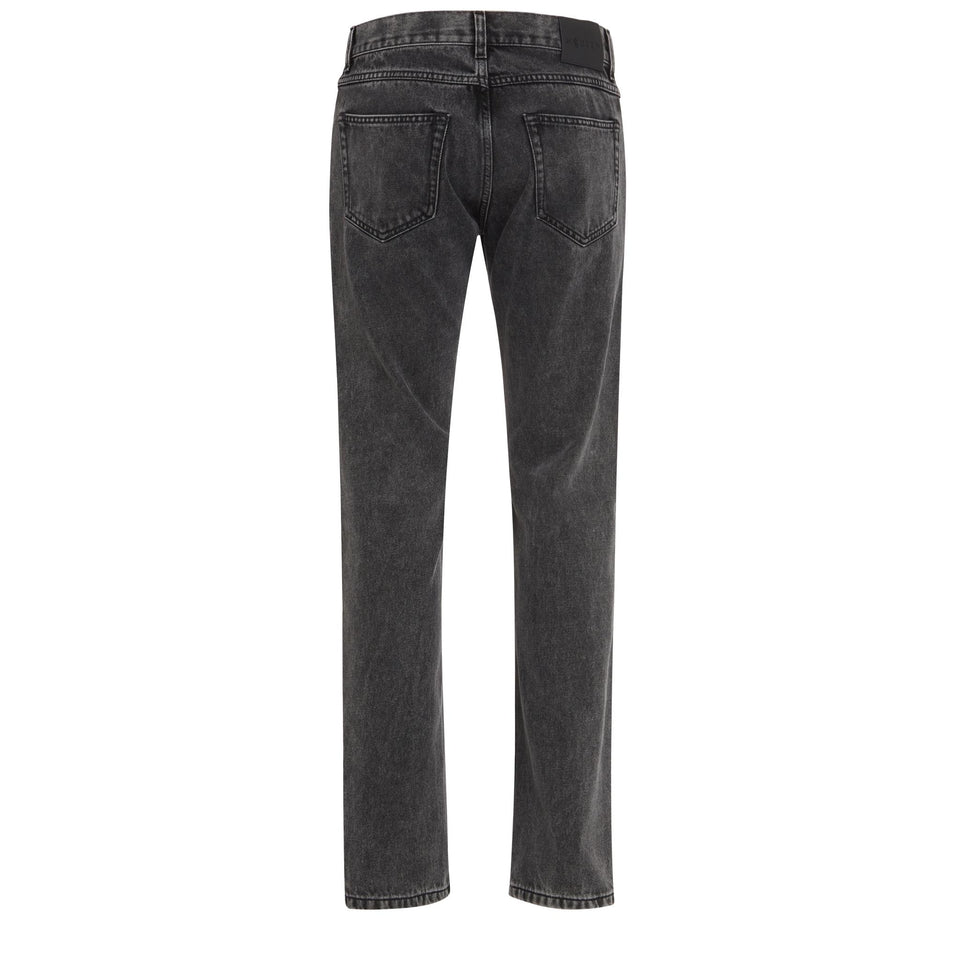 Jeans in denim grigi