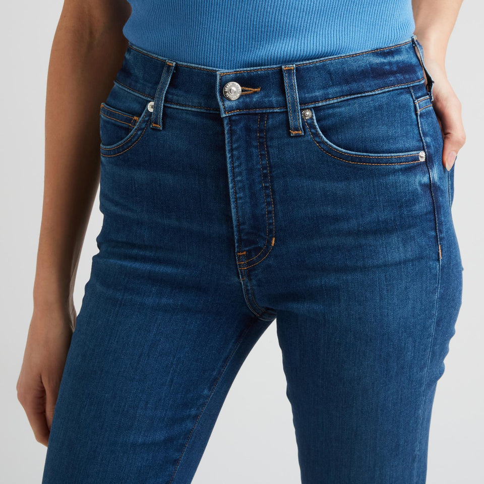 "Beverly" jeans in blue denim