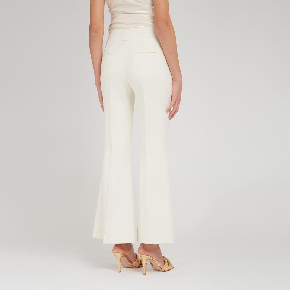 Pantalone "Marsh" in lana bianco
