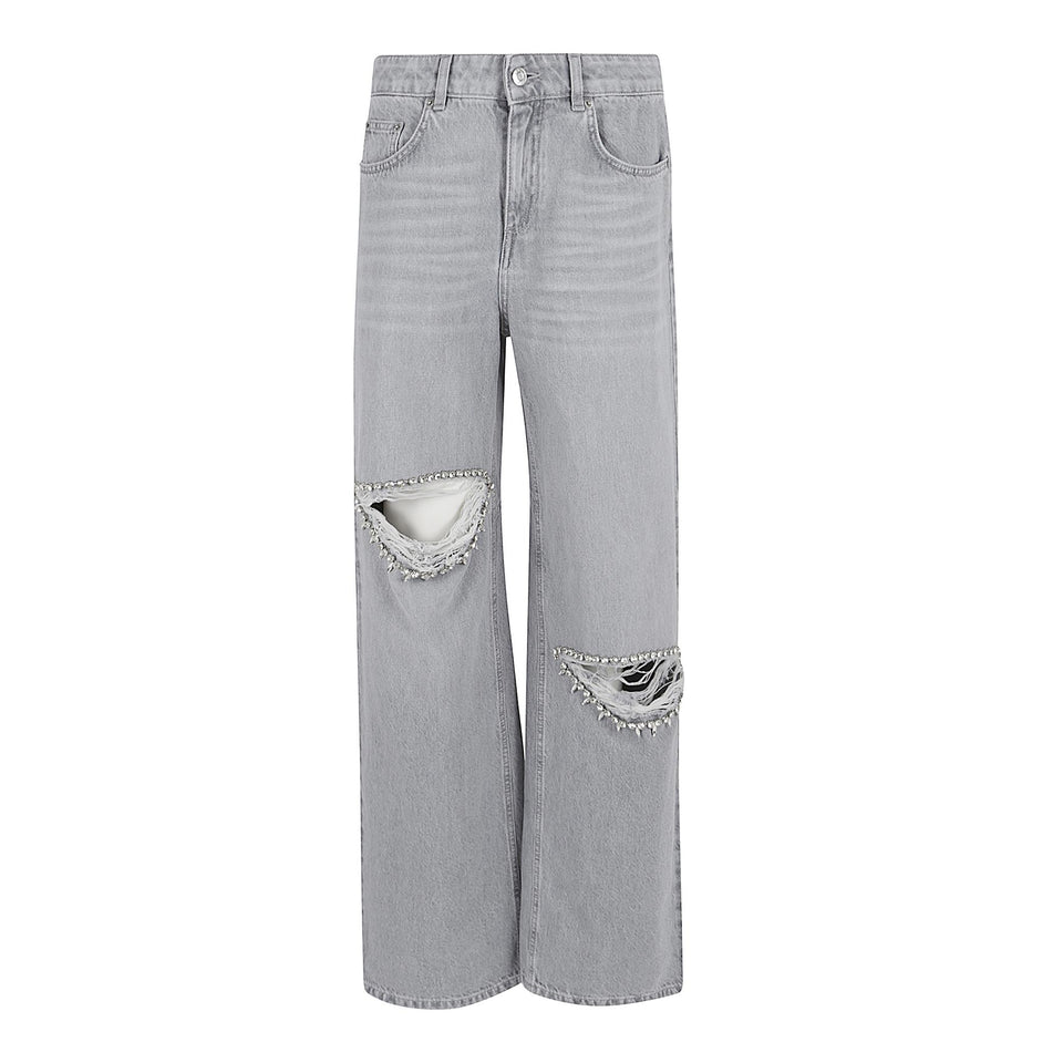 Jeans in denim grigio PA0070DE01 GRY AREA NEW YORK