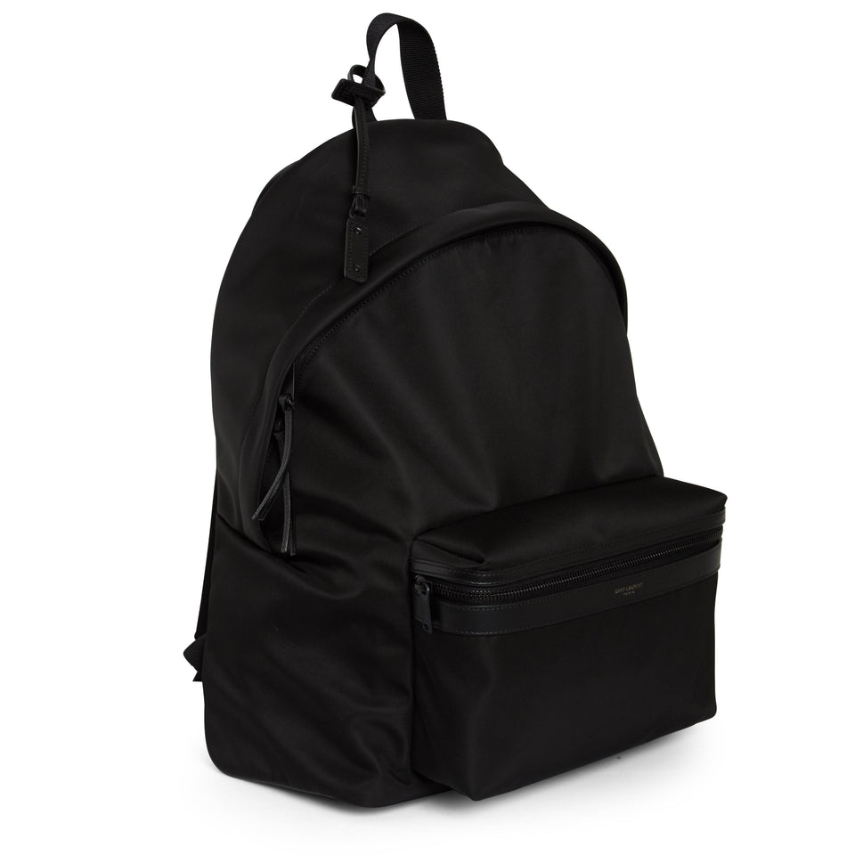 Zaino City in nylon nero - GIO MORETTI