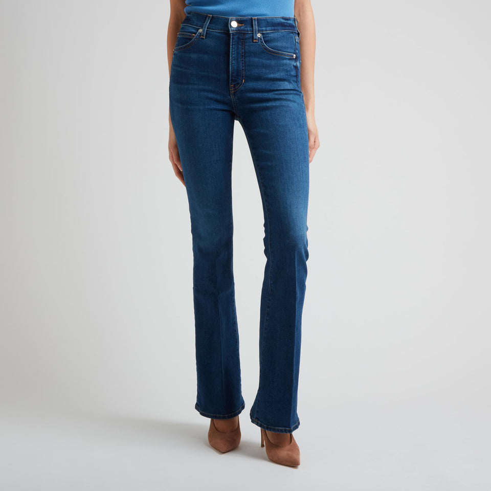 "Beverly" jeans in blue denim
