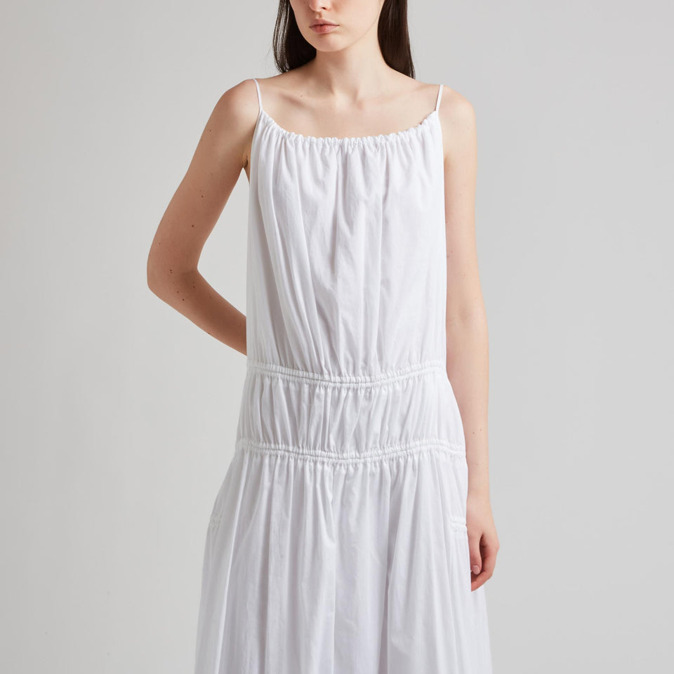 Abito in cotone bianco A125DR106 COOFFWHITE ANOTHER TOMORROW