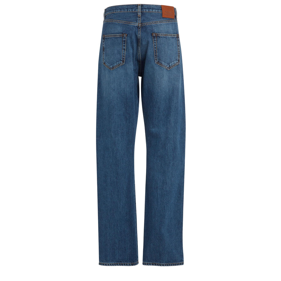 Jeans in denim blu - GIO MORETTI