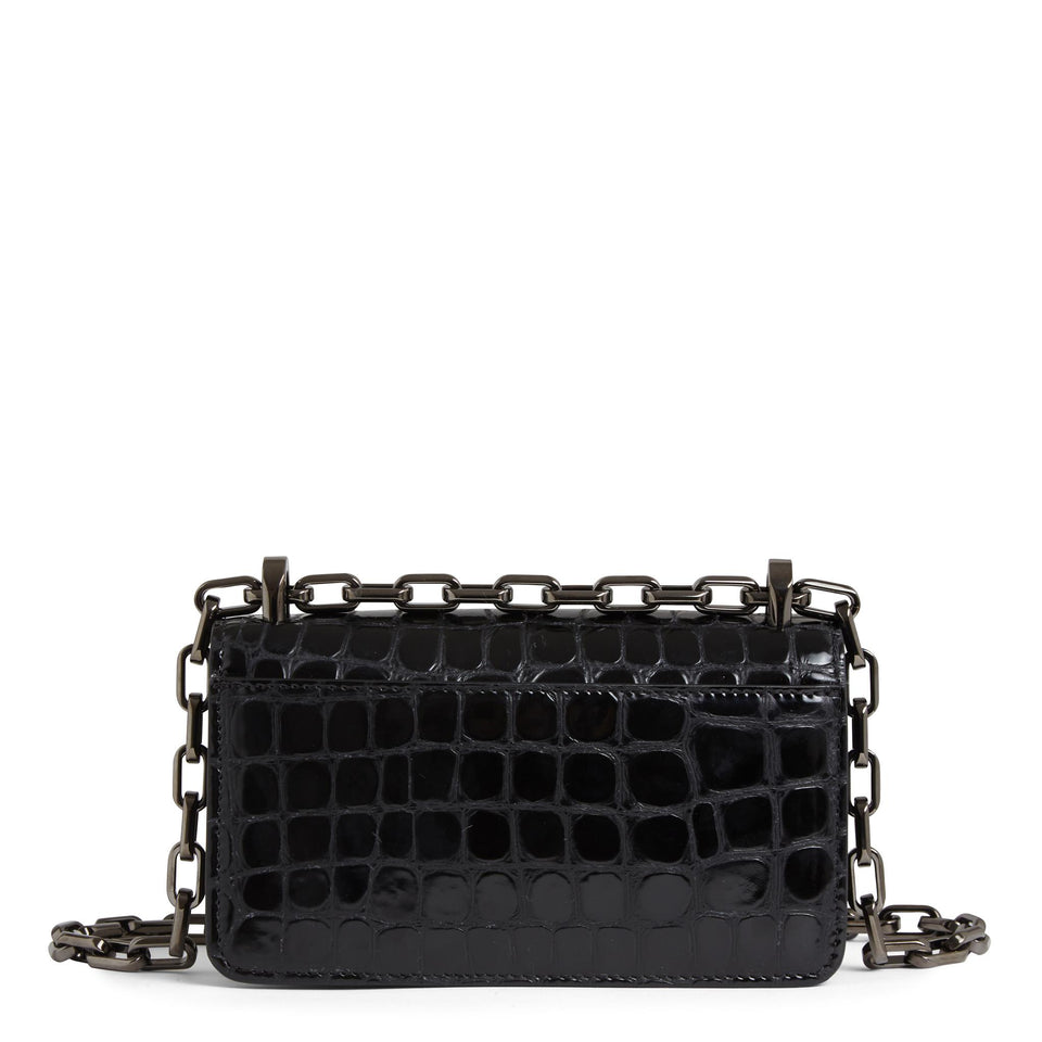 Borsa ''Loubi54 Mini'' in pelle nera