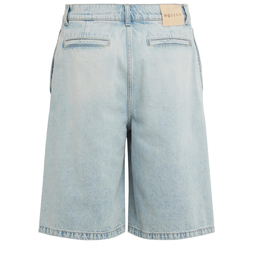 Shorts in denim azzurri