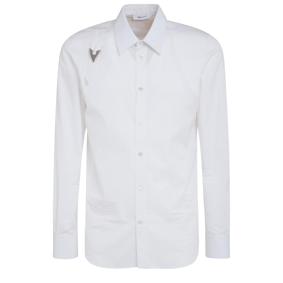 Camicia in cotone bianca