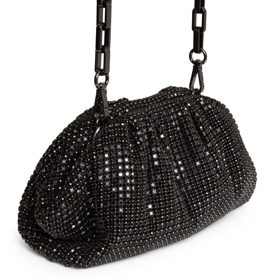 Borsa piccola in tessuto nera