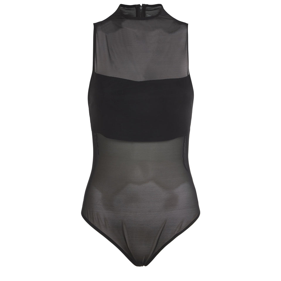 Body in tessuto nero