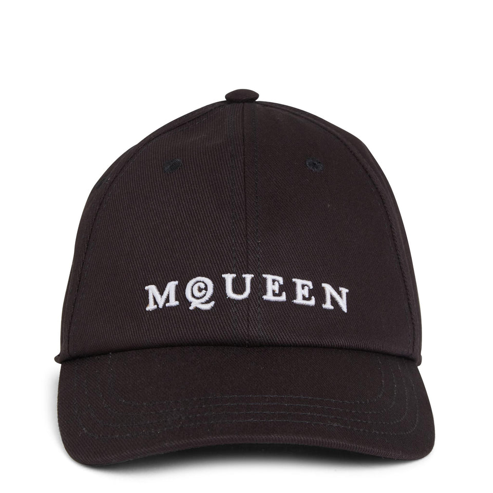 Black Cotton Baseball Cap