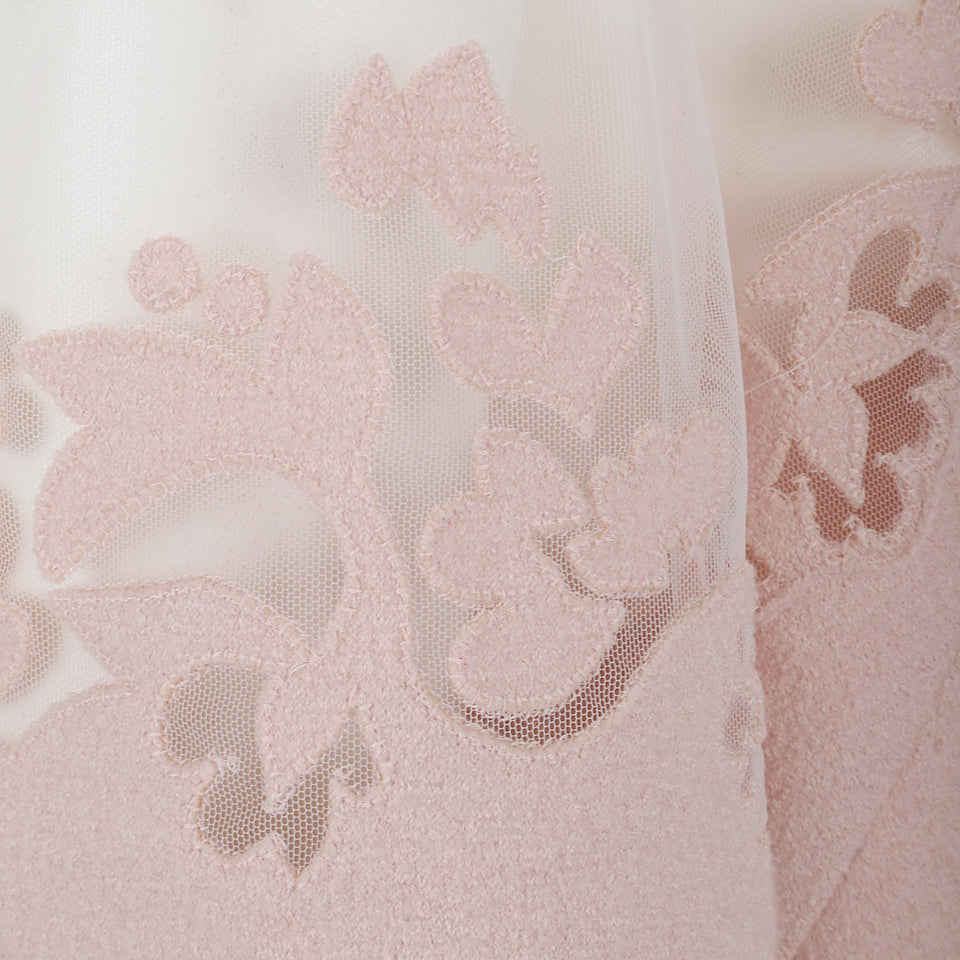 Abito in tessuto rosa D472Q350 LWHB51512 ERMANNO SCERVINO