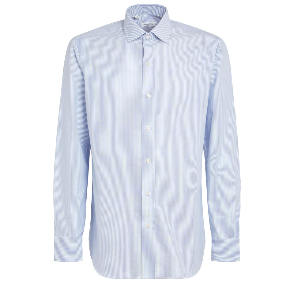 Camicia in cotone azzurra - GIO MORETTI