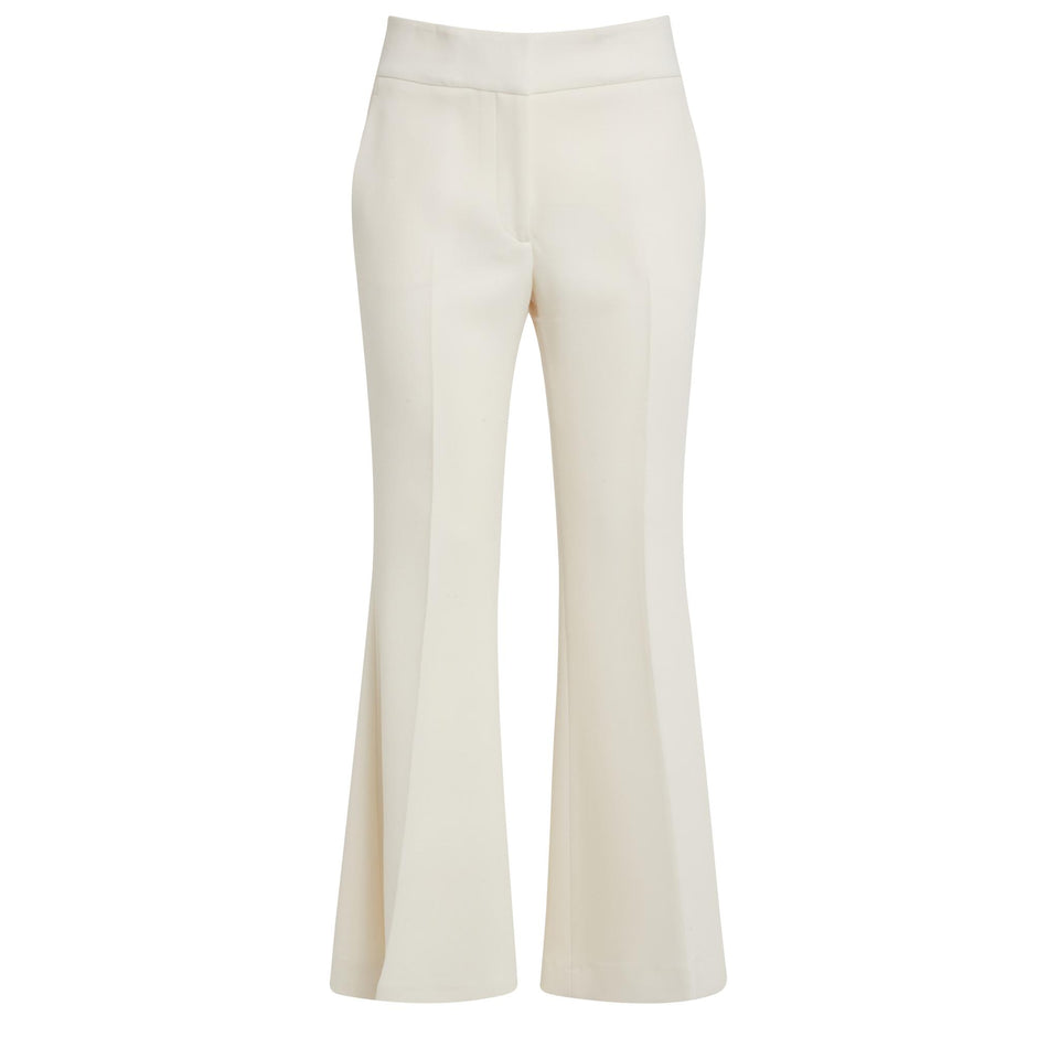 Pantalone "Marsh" in lana bianco