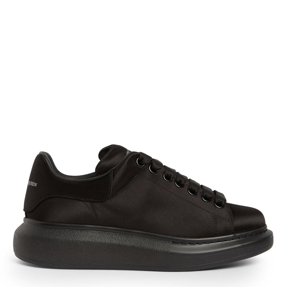Sneaker in raso nera 708073 W4AC01000 ALEXANDER MCQUEEN