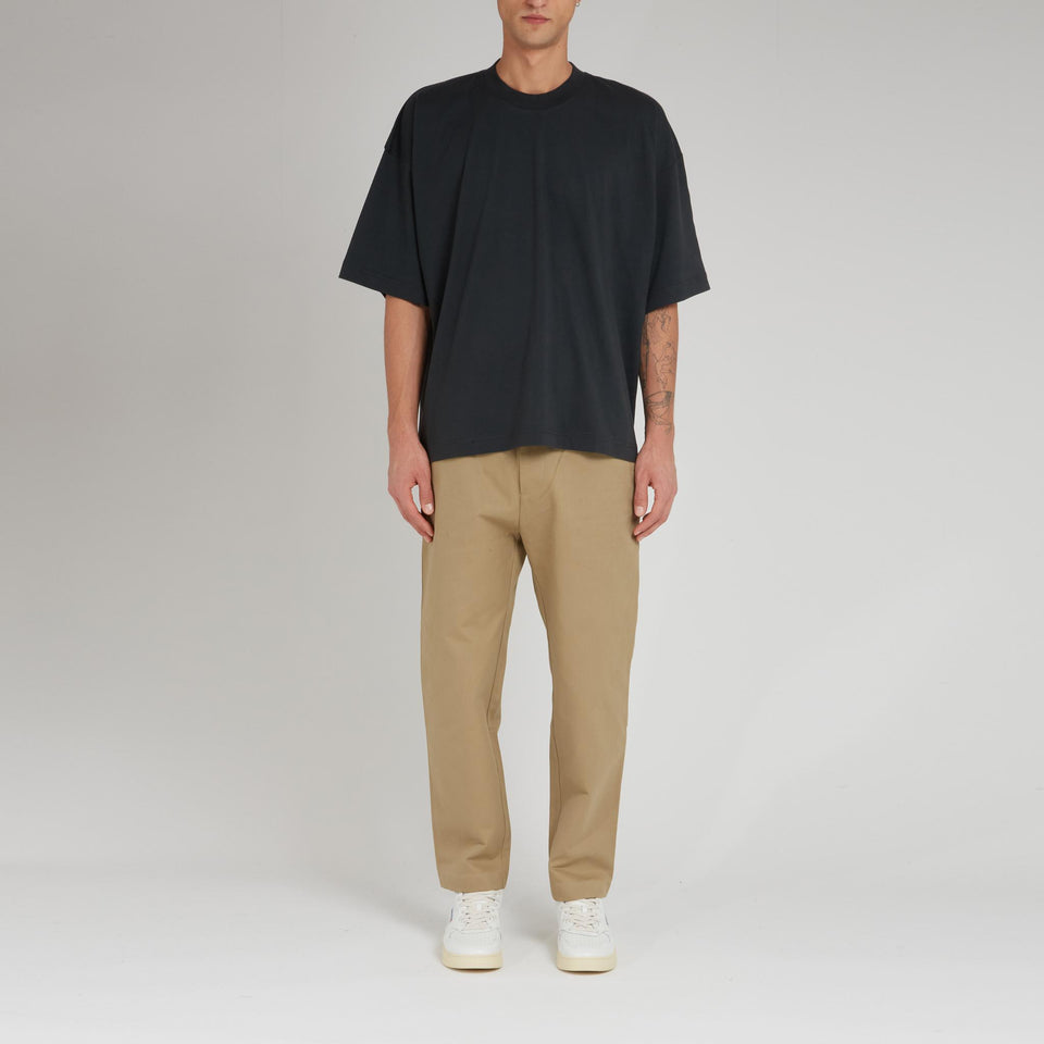 T-shirt in cotone grigia