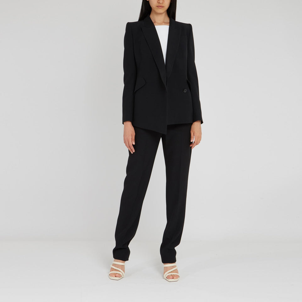 Giacca in tessuto nera - GIO MORETTI