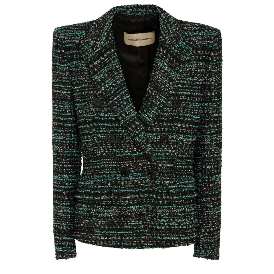 Giacca in tessuto verde - GIO MORETTI