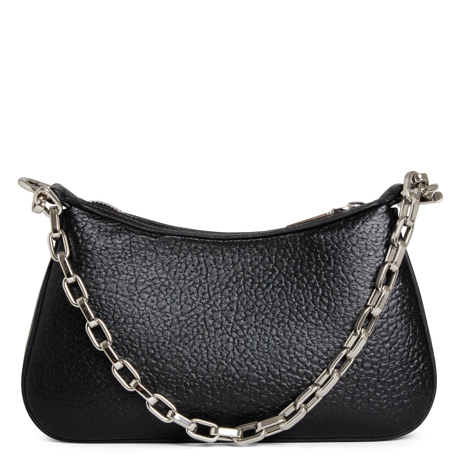Borsa piccola in pelle nera