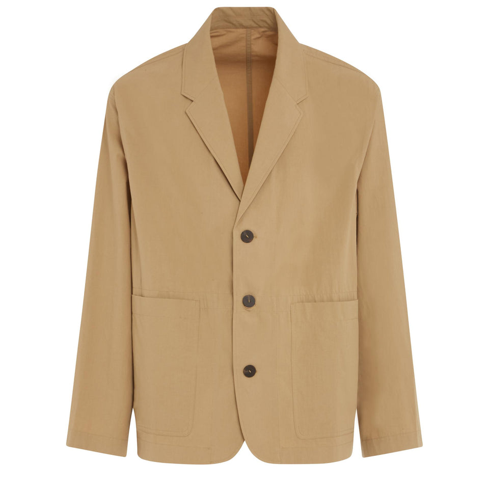 Beige cotton jacket