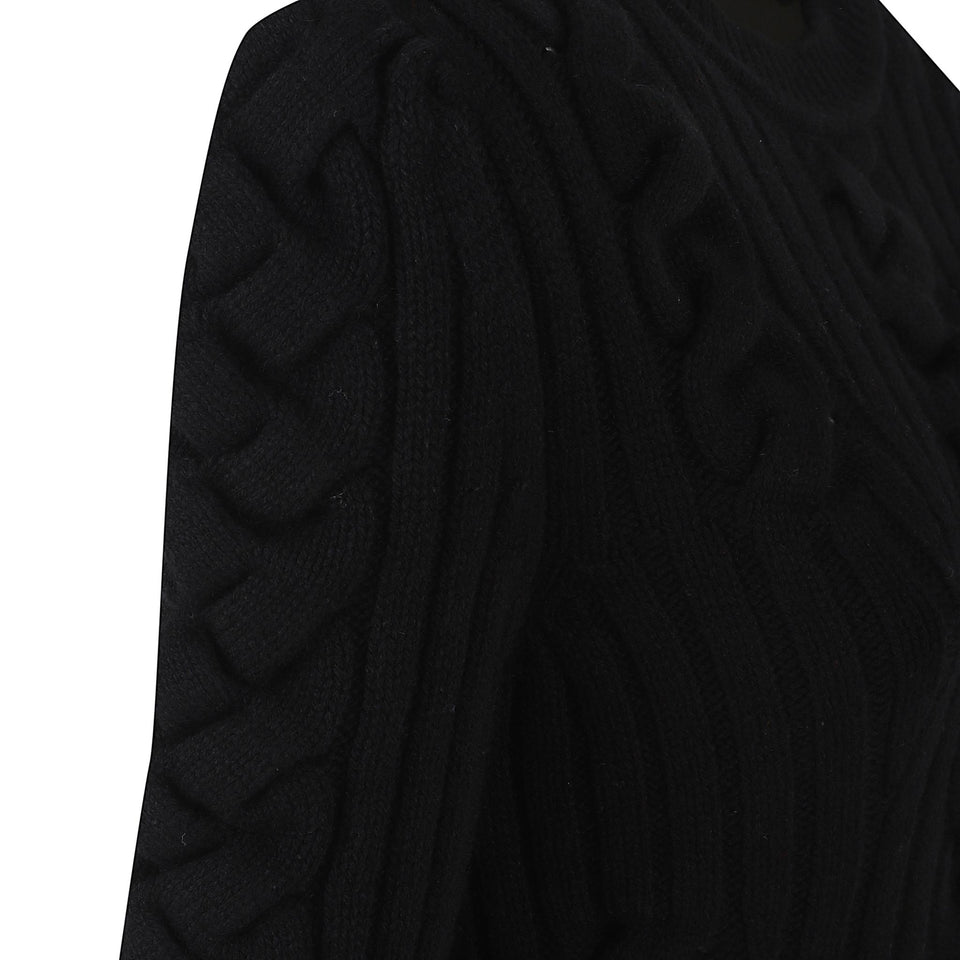 Abito in lana nero 848815 Q1BE11000 ALEXANDER MCQUEEN