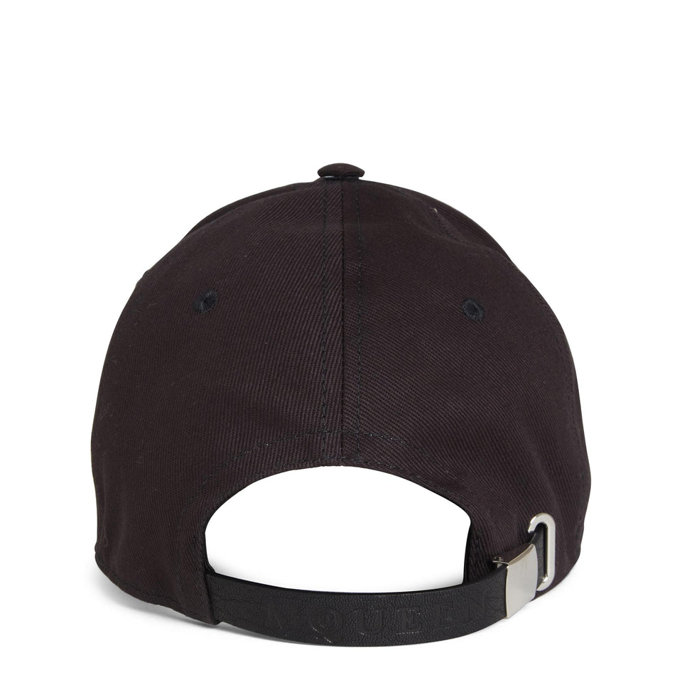 Black Cotton Baseball Cap