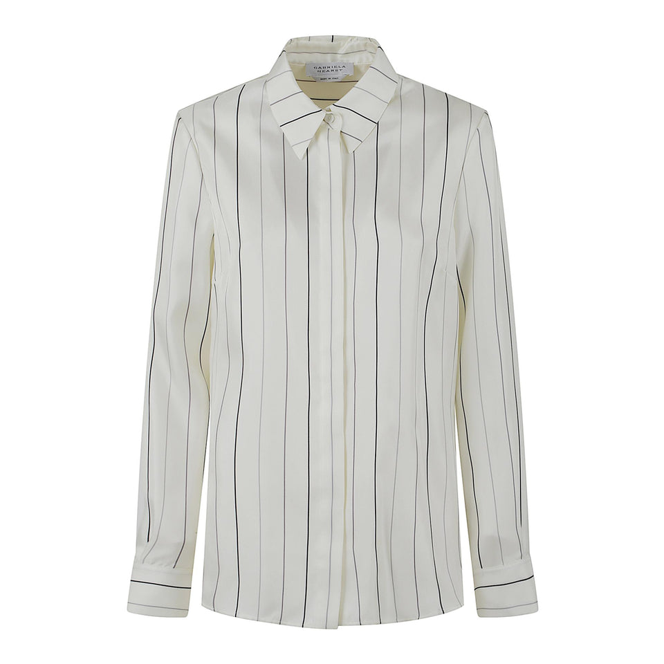 Camicia in cotone bianca 1251200 P121IVM GABRIELA HEARST