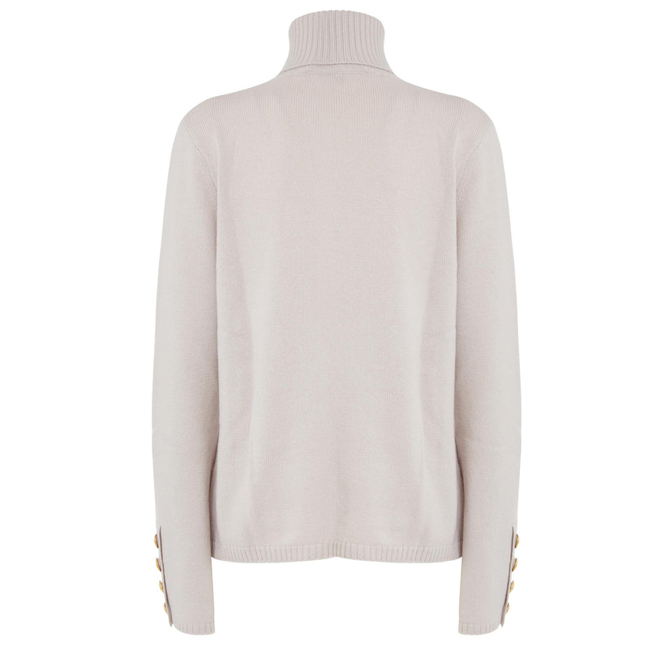 Dolcevita "Ember" in lana beige