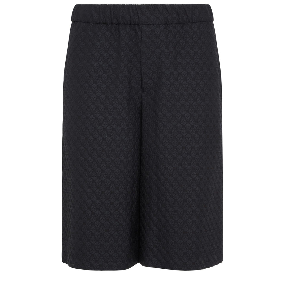 Shorts in tessuto neri