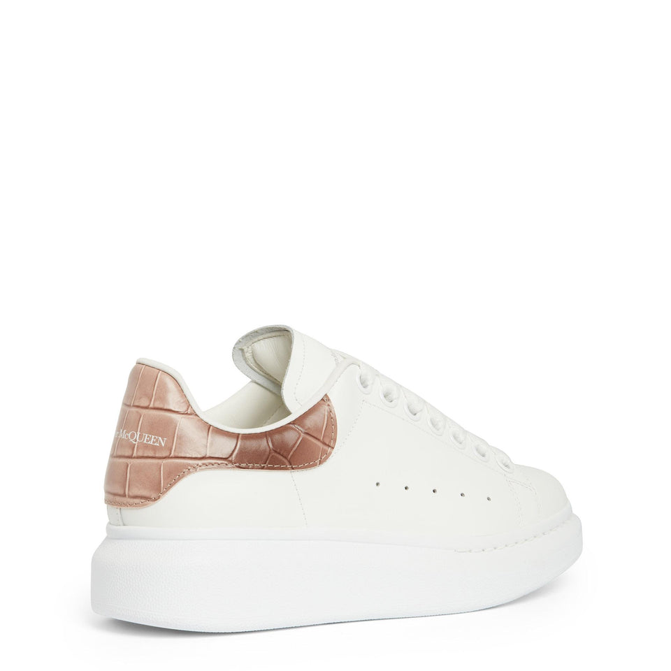 Sneakers oversize in pelle bianca 553770 WICG69886 ALEXANDER MCQUEEN