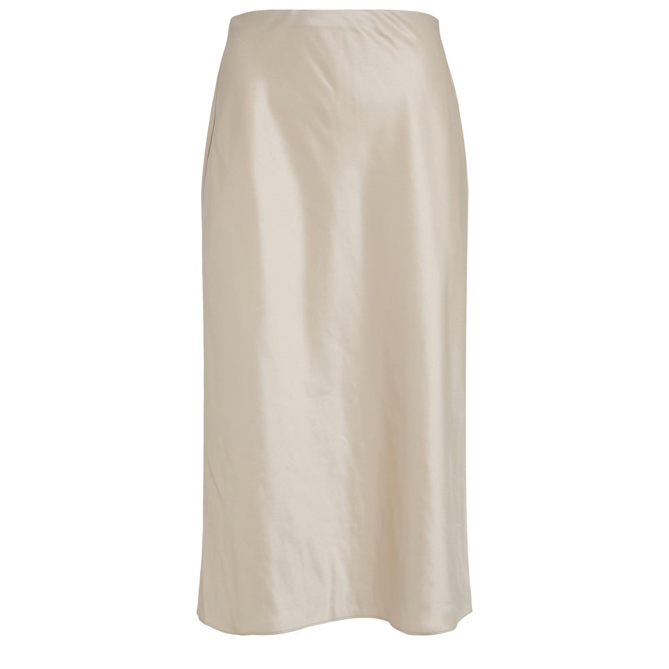 Gonna "Maeve" in tessuto beige