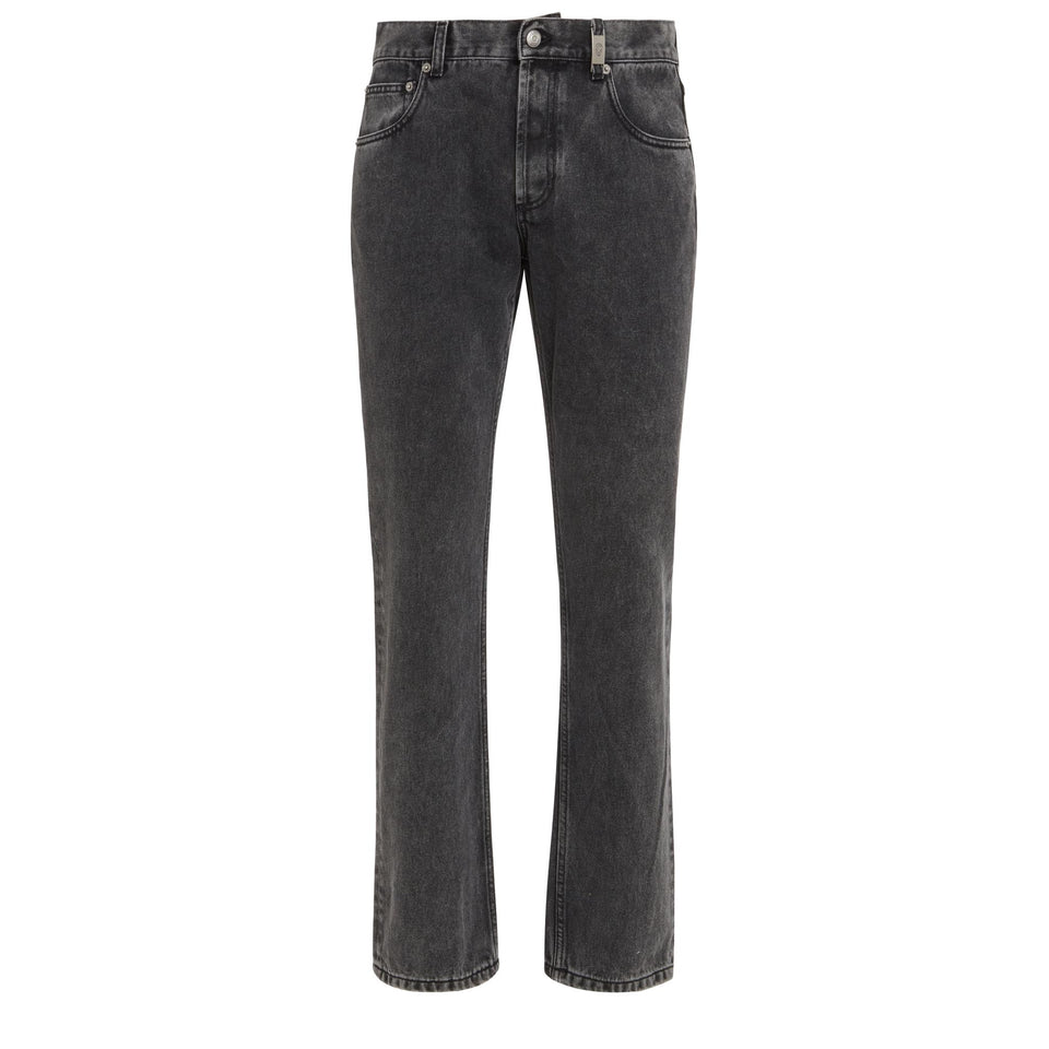 Jeans in denim grigi