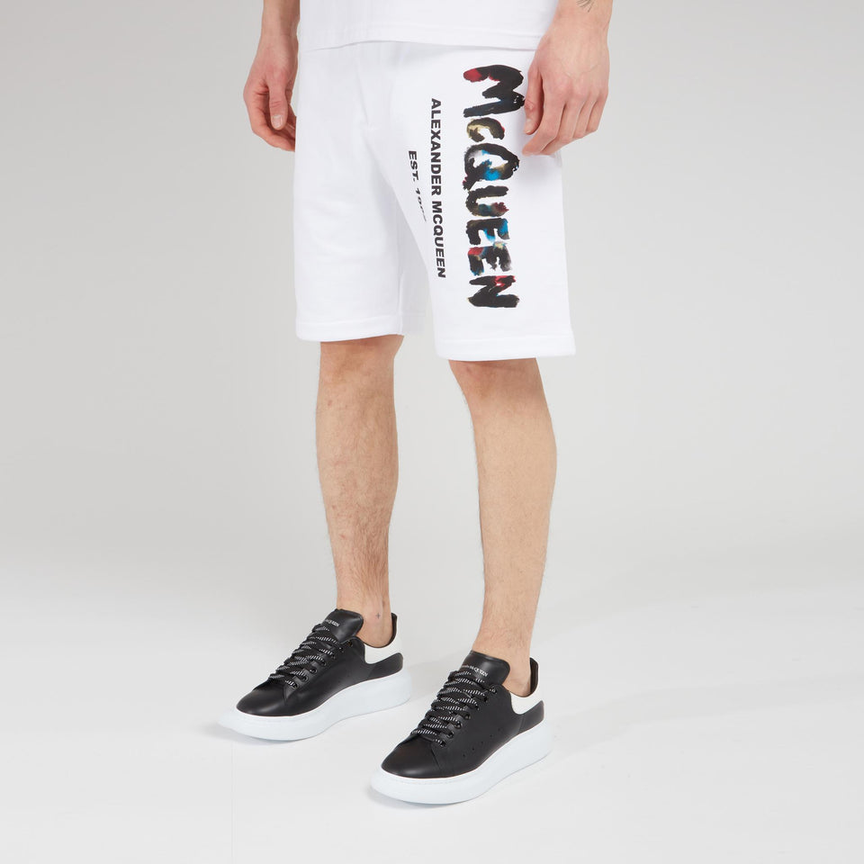 Shorts in cotone bianchi - GIO MORETTI