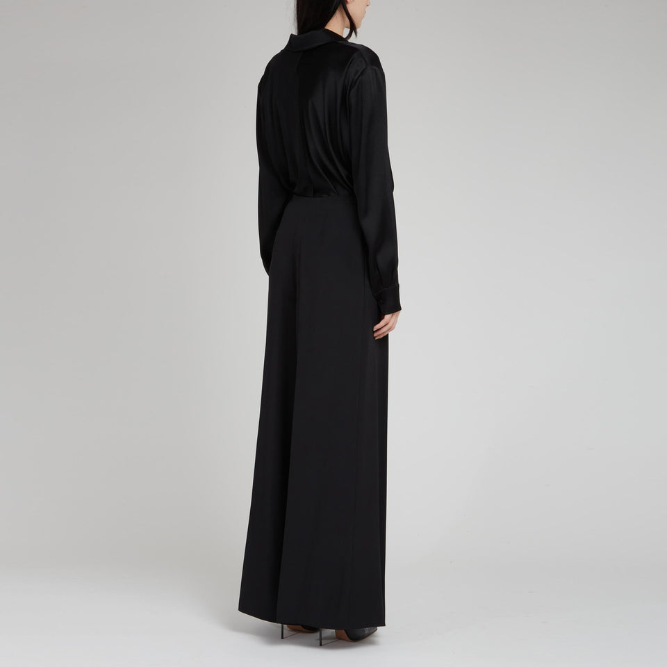 Camicia in tessuto nera