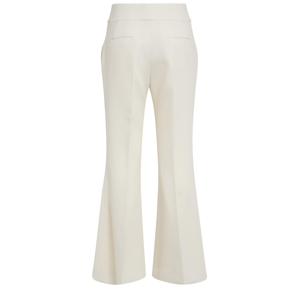 Pantalone "Marsh" in lana bianco