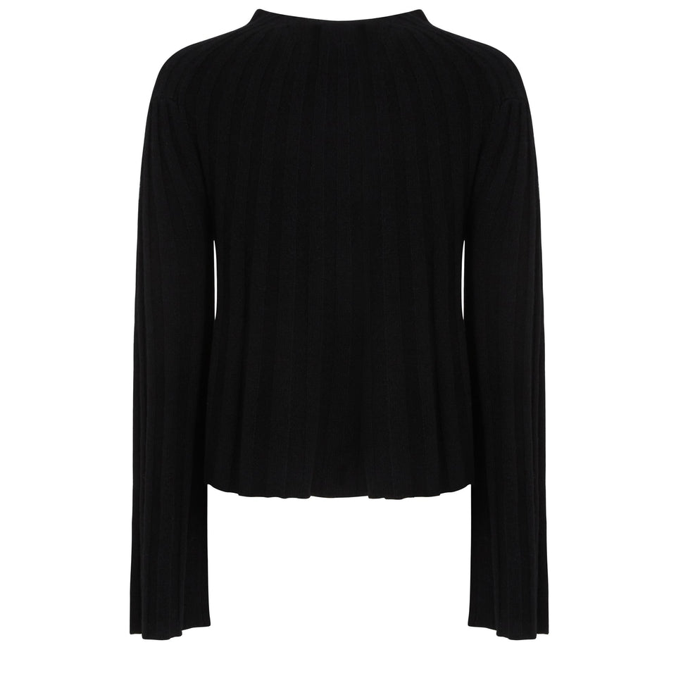 Maglia "Koro" in lana e cashmere nera