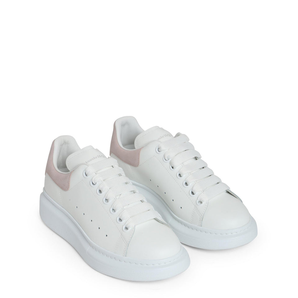Sneakers oversize in pelle bianca 553770 WHGP79182 ALEXANDER MCQUEEN