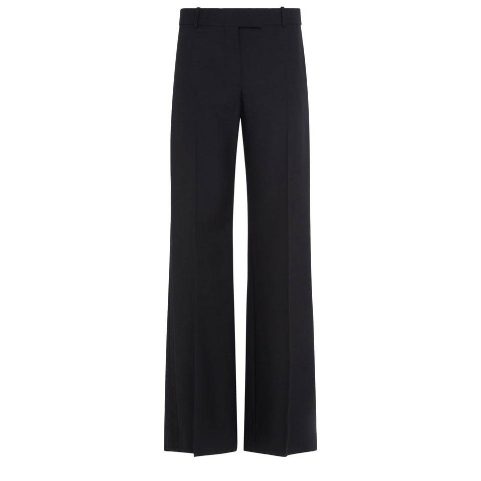 Pantalone in lana nero