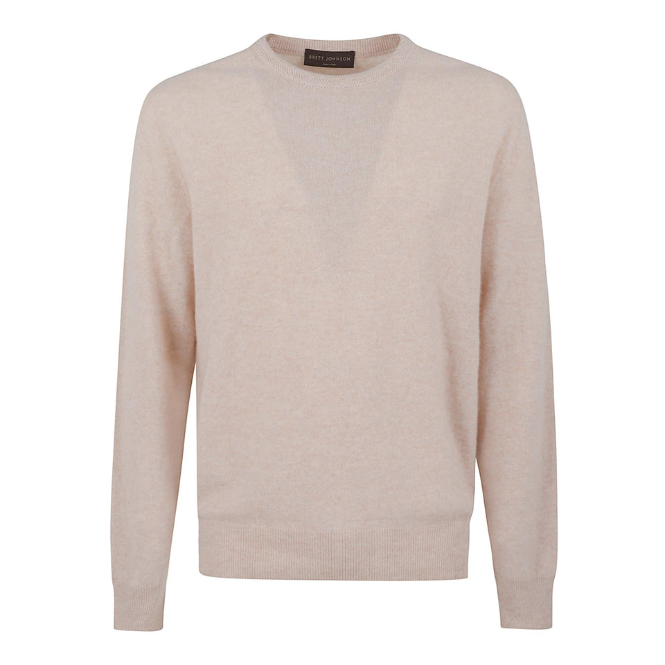 Maglia in cashmere rosa FW25K73LPCS 56248 BRETT JOHNSON